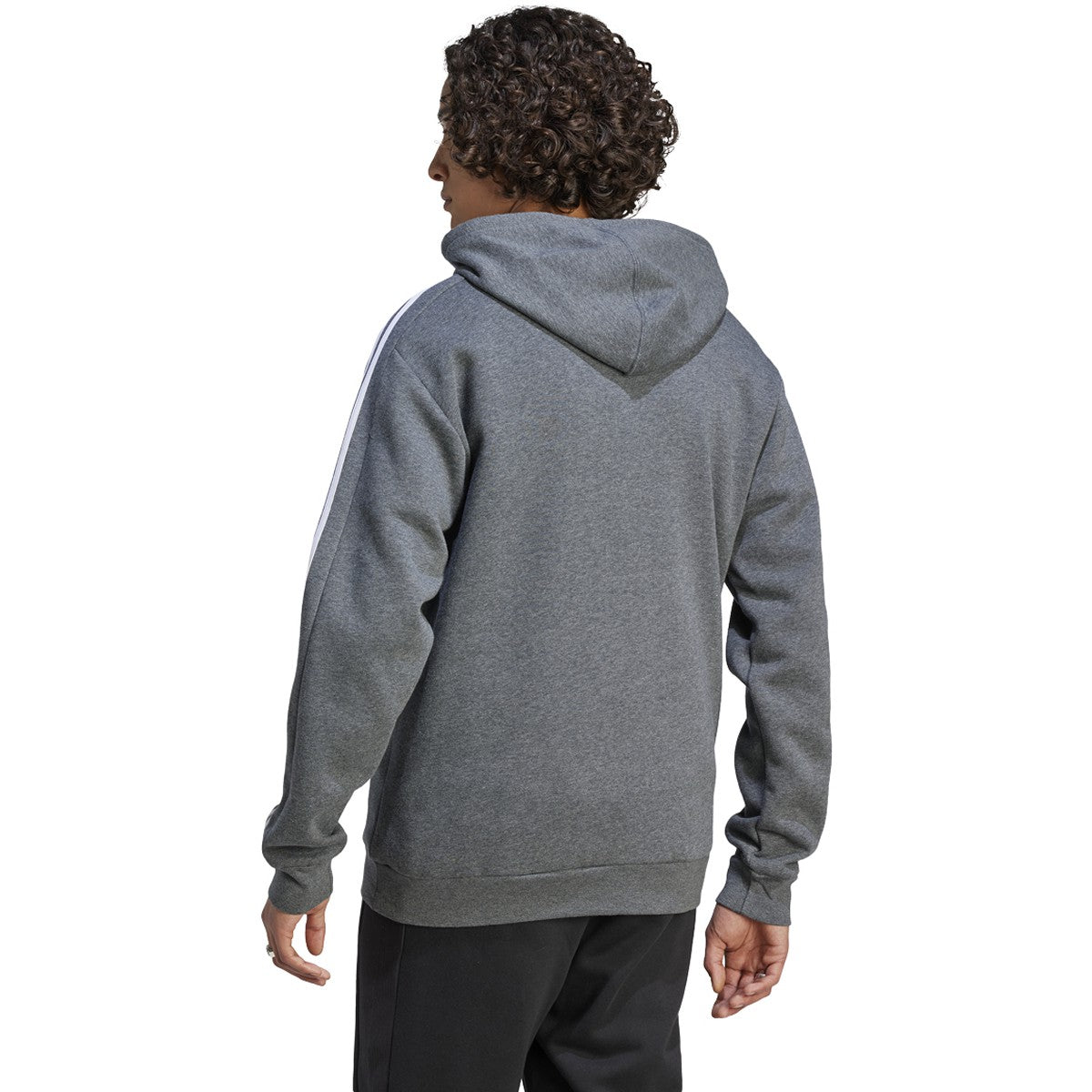 adidas Essentials Fleece 3-Stripes Mens Hoodie