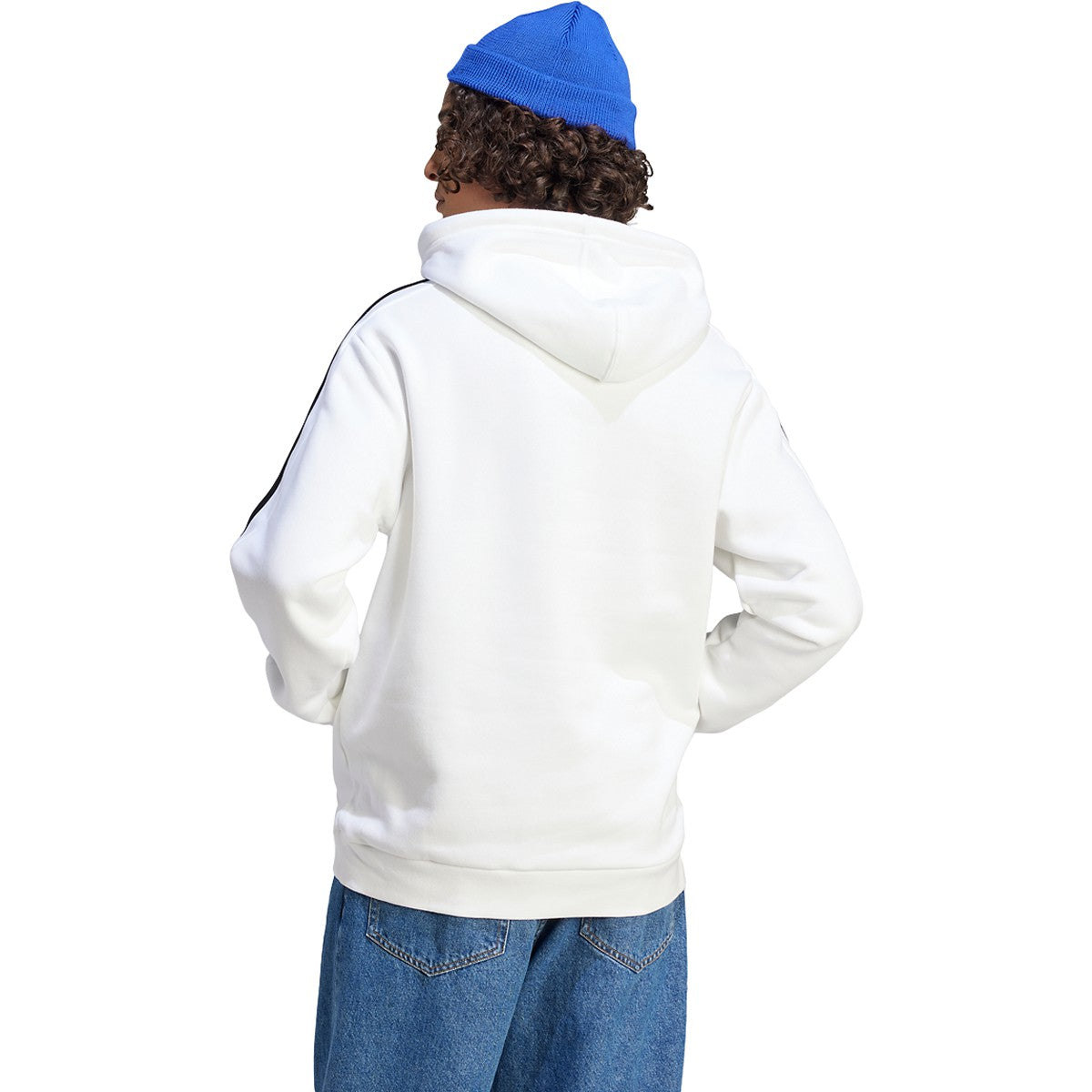 adidas Essentials Fleece 3-Stripes Mens Hoodie