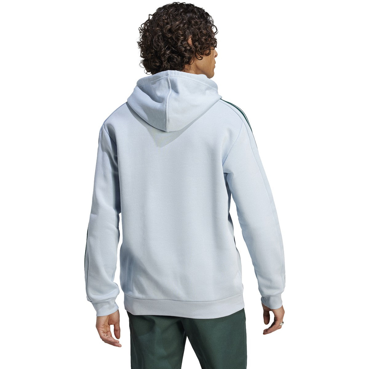 adidas Essentials Fleece 3-Stripes Mens Hoodie