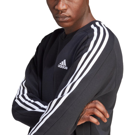 adidas Essentials Fleece 3-Stripes Mens Sweatshirt