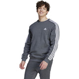 adidas Essentials Fleece 3-Stripes Mens Sweatshirt