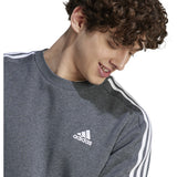 adidas Essentials Fleece 3-Stripes Mens Sweatshirt