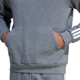 adidas Essentials Fleece 3 Stripes Quarter Zip Mens Pullover