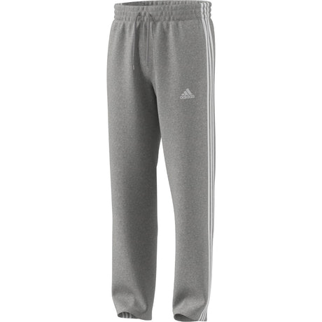 adidas Essentials Fleece Open Hem 3-Stripes Mens Pants