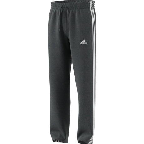 adidas Essentials Fleece Open Hem 3-Stripes Mens Pants
