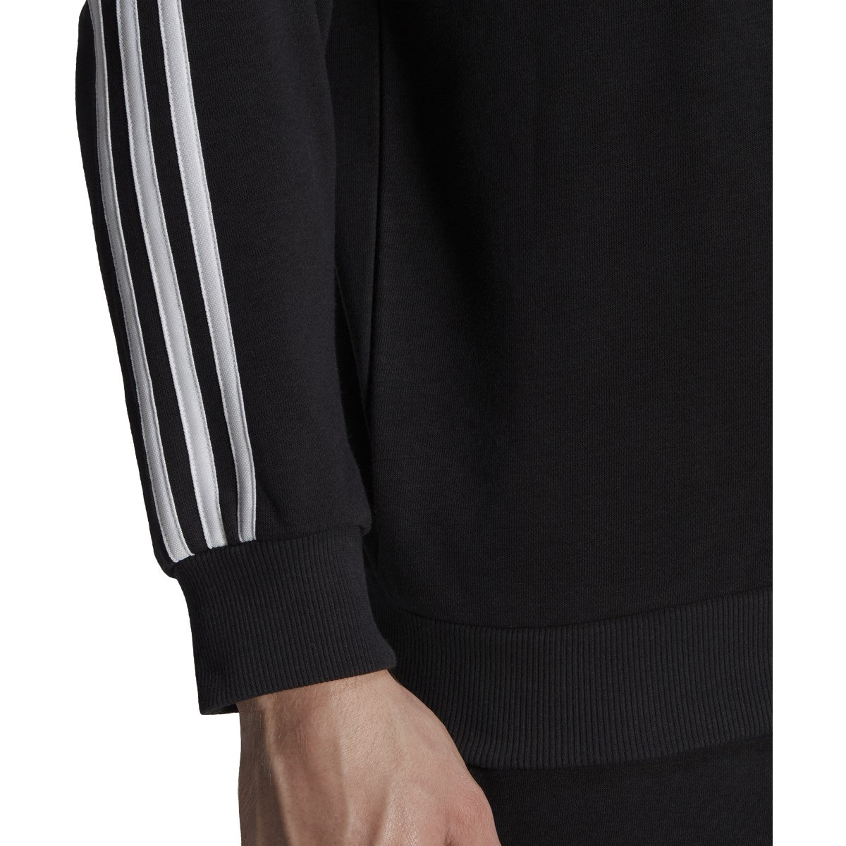 adidas Essentials French Terry 3-Stripes Sweatshirt - Mens Casual
