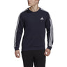 adidas Essentials French Terry 3-Stripes Sweatshirt - Mens Casual