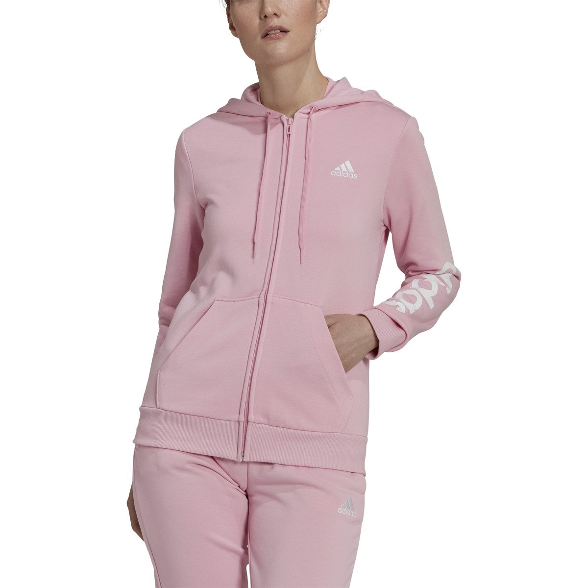 adidas Essentials Full-Zip Womens Hoodie