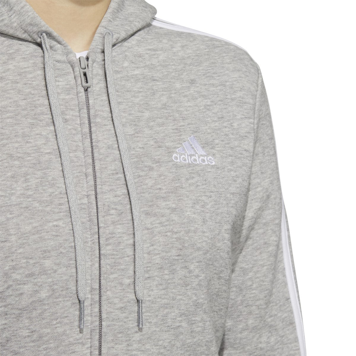 adidas Essentials Full Zip Hoodie - Womens Casual