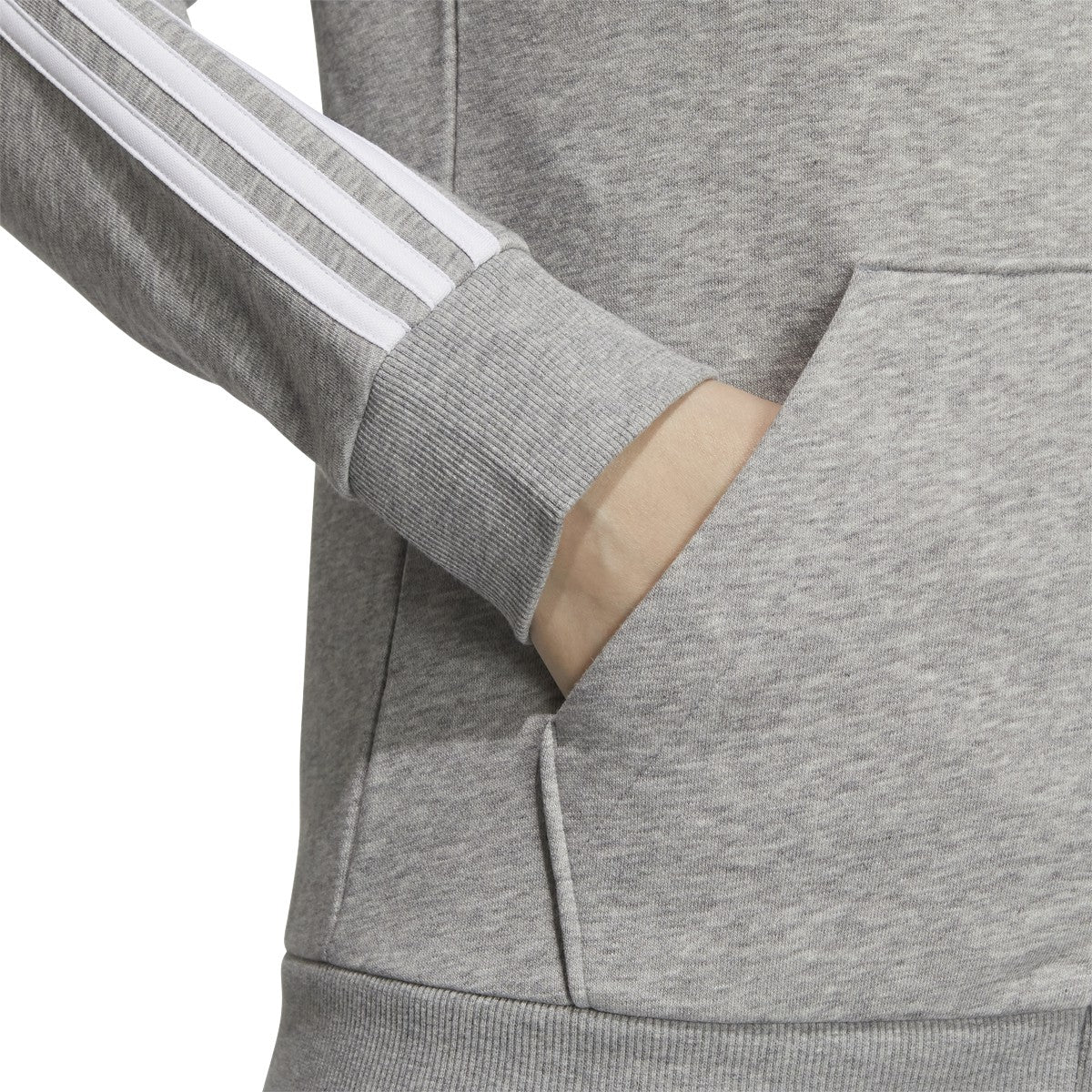 adidas Essentials Full Zip Hoodie - Womens Casual