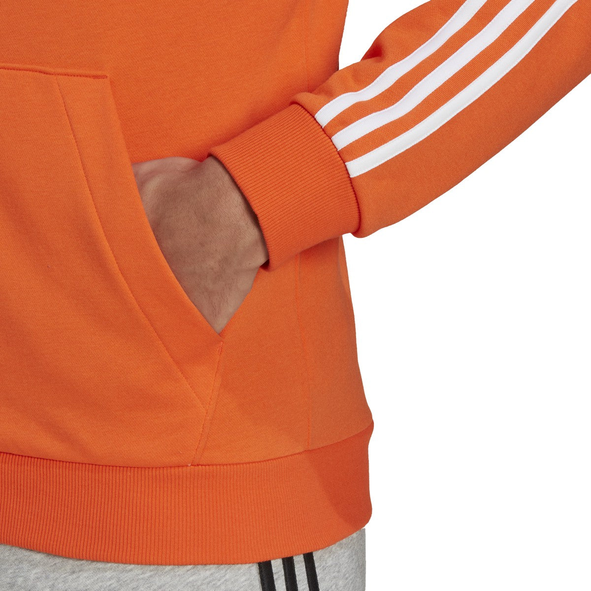adidas Essentials Full Zip Mens Hoodie Jacket