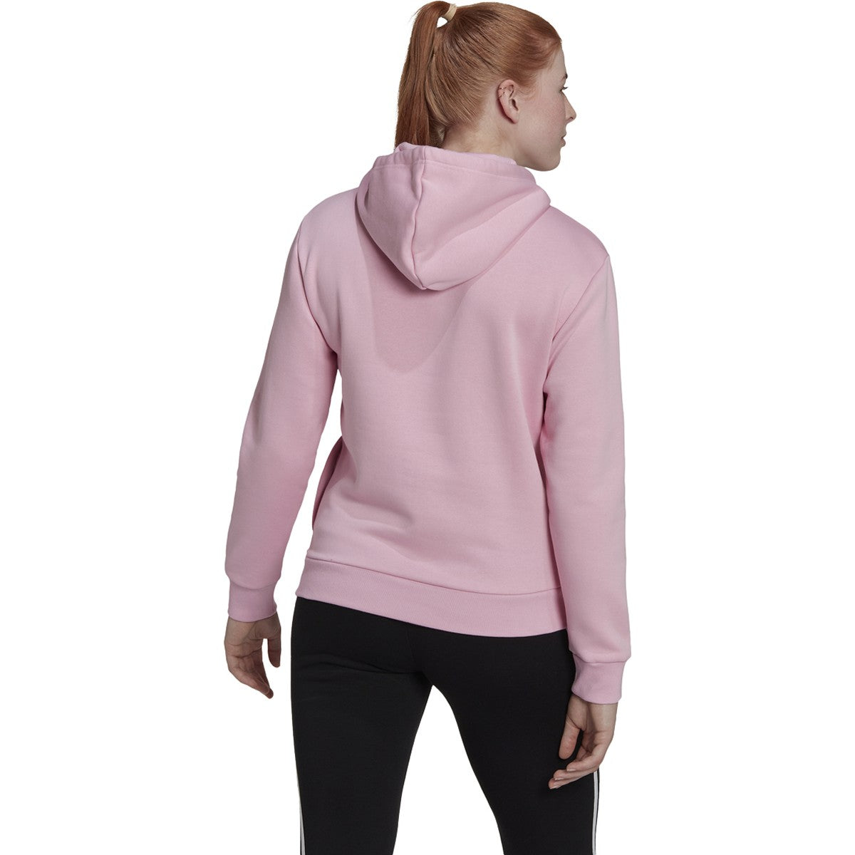 adidas Essentials Linear Logo Womens Fleece Hoodie