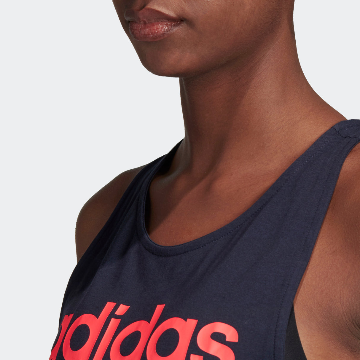 adidas Essentials Linear Tank Top - Womens Casual