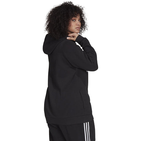 adidas Essentials Womens Plus Size Hoodie with Logo