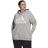 adidas Essentials Womens Plus Size Hoodie with Logo