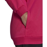 adidas Essentials Womens Plus Size Hoodie with Logo