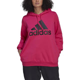 adidas Essentials Womens Plus Size Hoodie with Logo