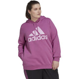 adidas Essentials Womens Plus Size Hoodie with Logo