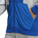 adidas Essentials Mens Colorblock Full-Zip Hoodie