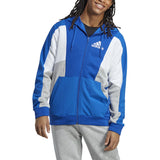 adidas Essentials Mens Colorblock Full-Zip Hoodie