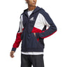 adidas Essentials Mens Colorblock Full-Zip Hoodie