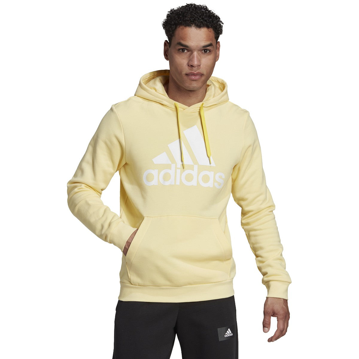 adidas Essentials Fleece Big Logo Hoodie - Mens Casual