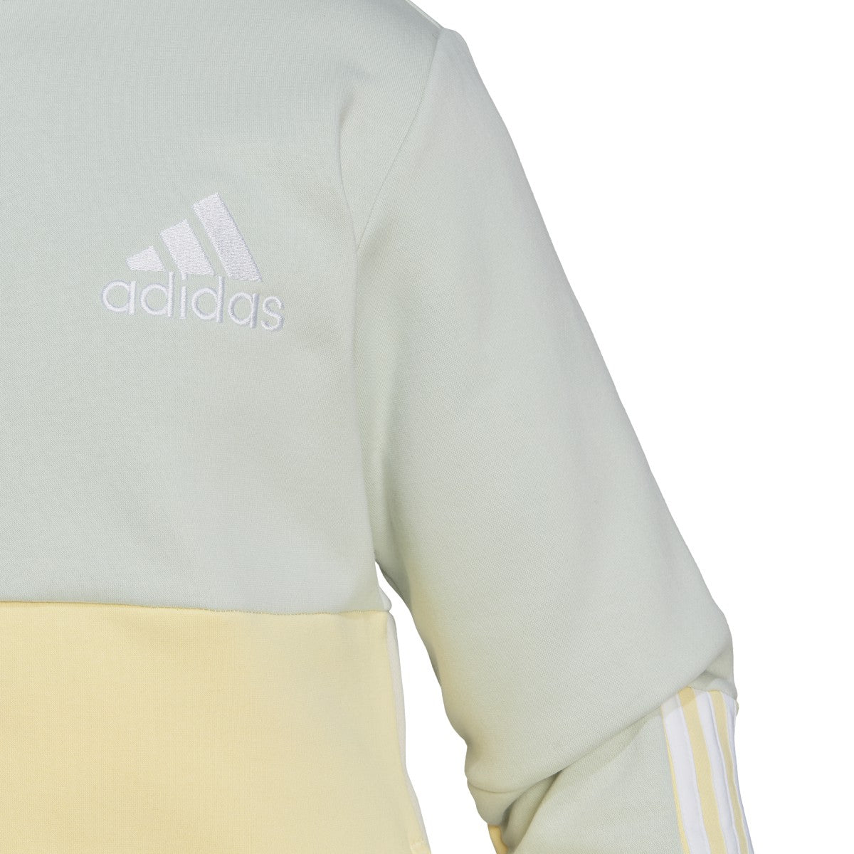 adidas Essentials Mens Full-Zip Hoodie with Colorblock