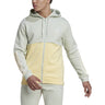 adidas Essentials Mens Full-Zip Hoodie with Colorblock