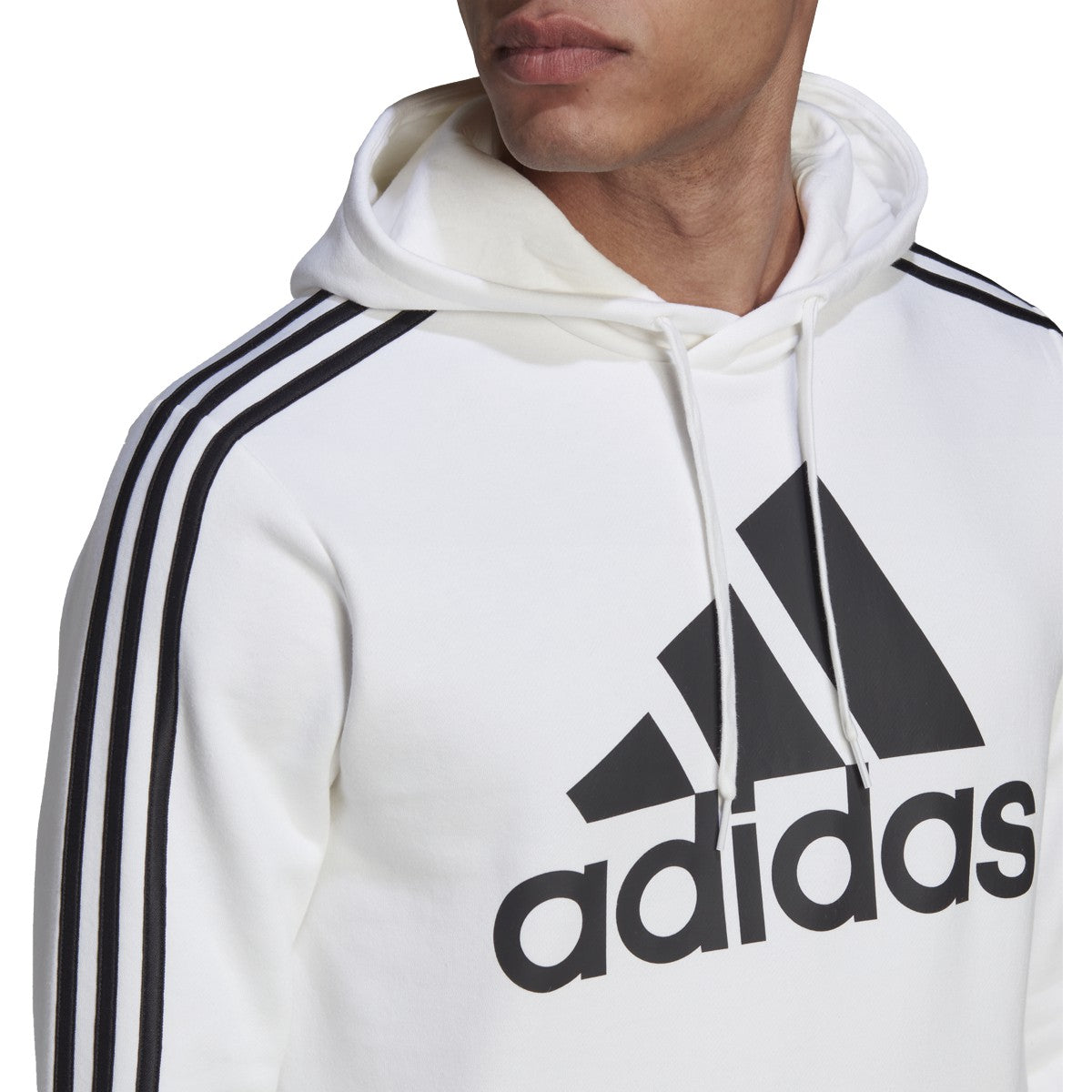 adidas Essentials Pullover Logo Hoodie - Mens Casual
