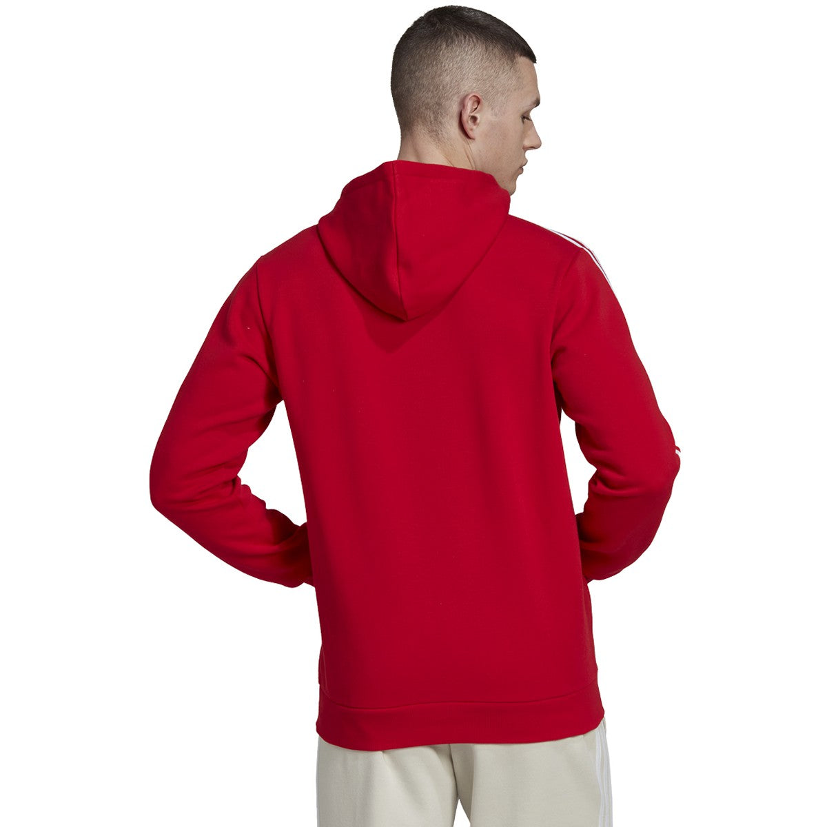 adidas Essentials Pullover Logo Hoodie - Mens Casual