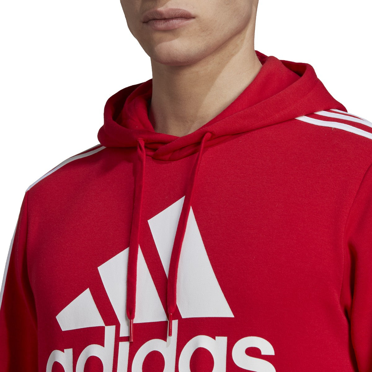 adidas Essentials Pullover Logo Hoodie - Mens Casual