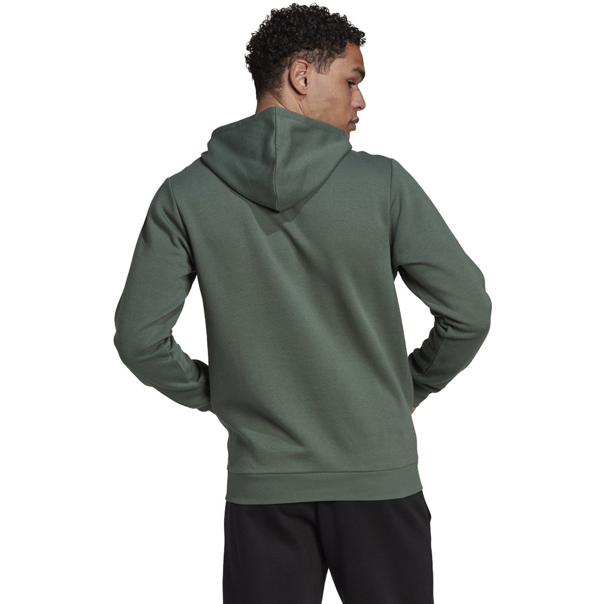 adidas Essentials Pullover Logo Hoodie - Mens Casual