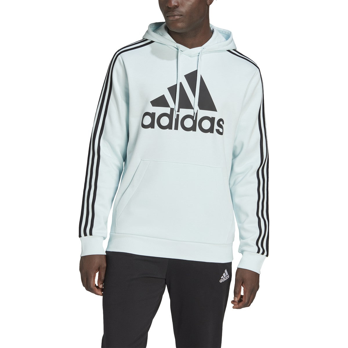 adidas Essentials Pullover Logo Hoodie - Mens Casual