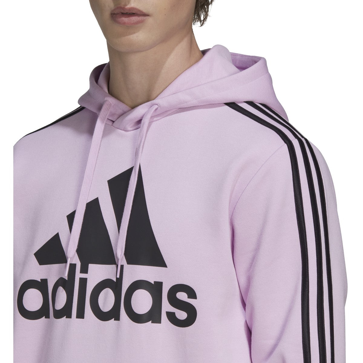 adidas Essentials Pullover Logo Hoodie - Mens Casual