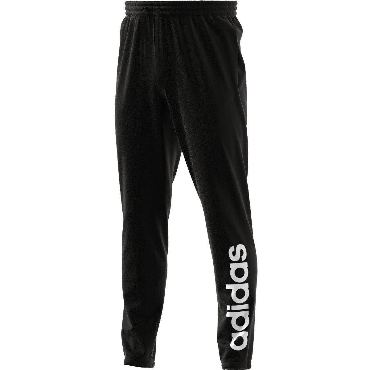 adidas Essentials Mens Single Jersey Tapered Elastic Cuff Logo Pants