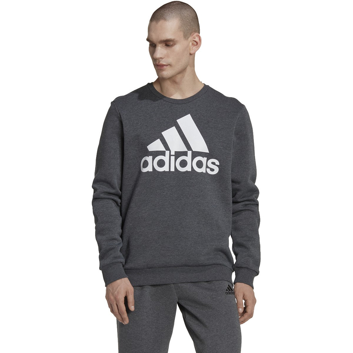 adidas Essentials Big Logo Sweatshirt - Mens Casual