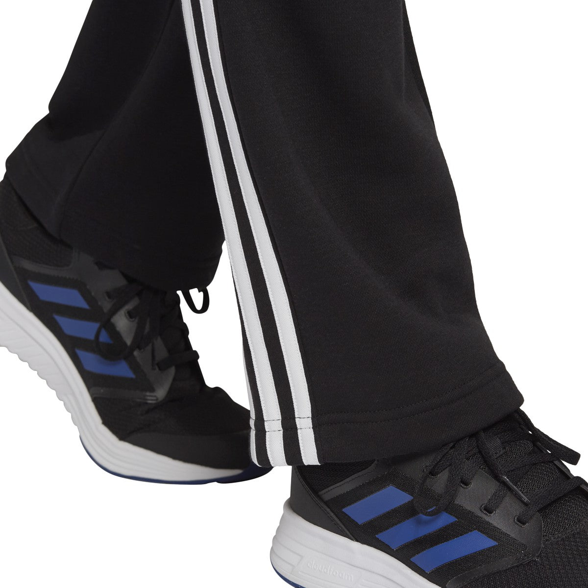 adidas Essentials Open Hem 3 Stripes Pant - Mens Casual