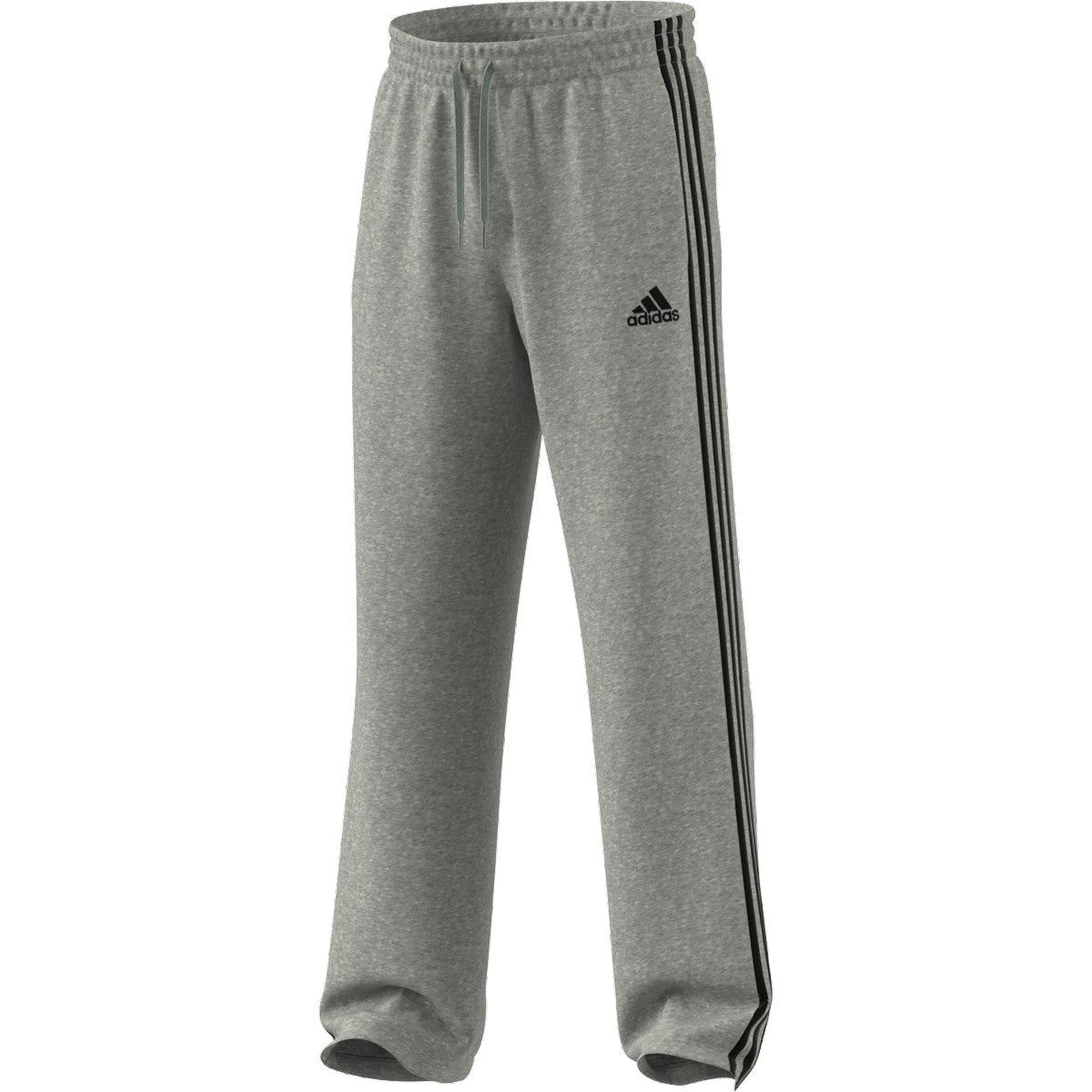 adidas Essentials Open Hem 3 Stripes Pant - Mens Casual