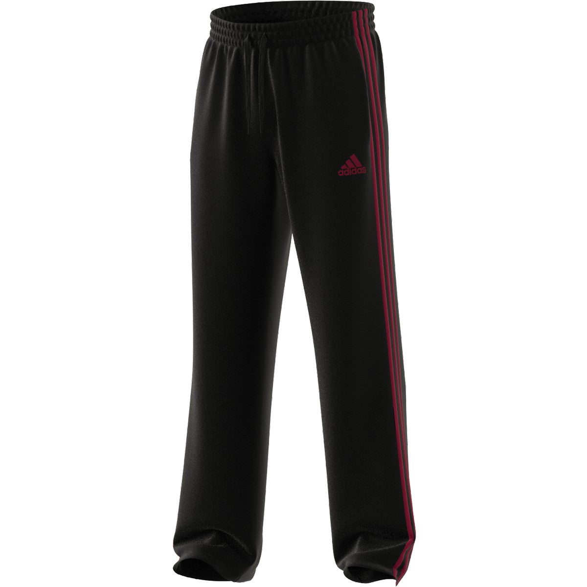 adidas Essentials Open Hem 3 Stripes Pant - Mens Casual