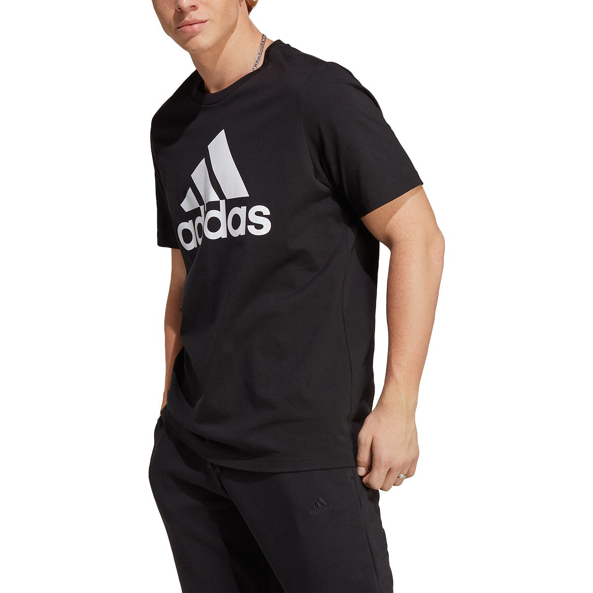 adidas Essentials Single Jersey Big Logo Mens T-Shirt