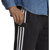 adidas Essentials Tapered Cuff 3 Stripes Mens Pants