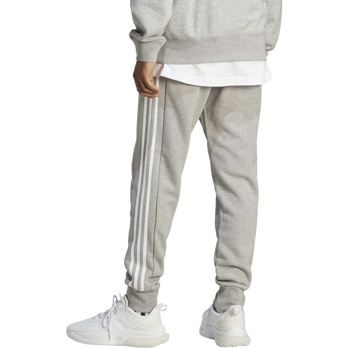 adidas Essentials Tapered Cuff 3 Stripes Mens Pants