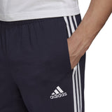 adidas Essentials Tapered Open Hem 3 Stripes Pant - Mens Casual