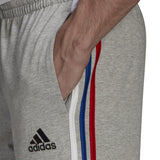 adidas Essentials Tapered Open Hem 3 Stripes Pant - Mens Casual