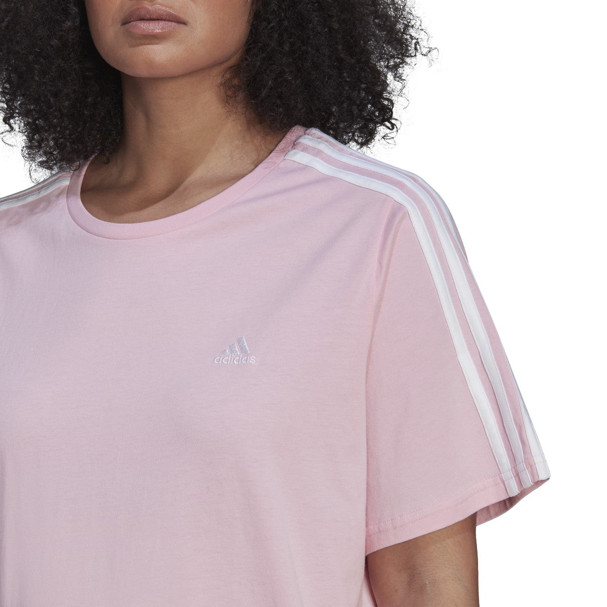 adidas Essentials Womens Slim T-Shirt Plus Size