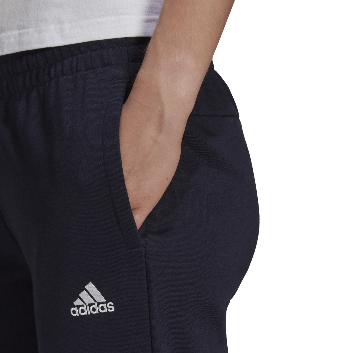 adidas Essentials Womens Slim Tapered Cuffed Pants