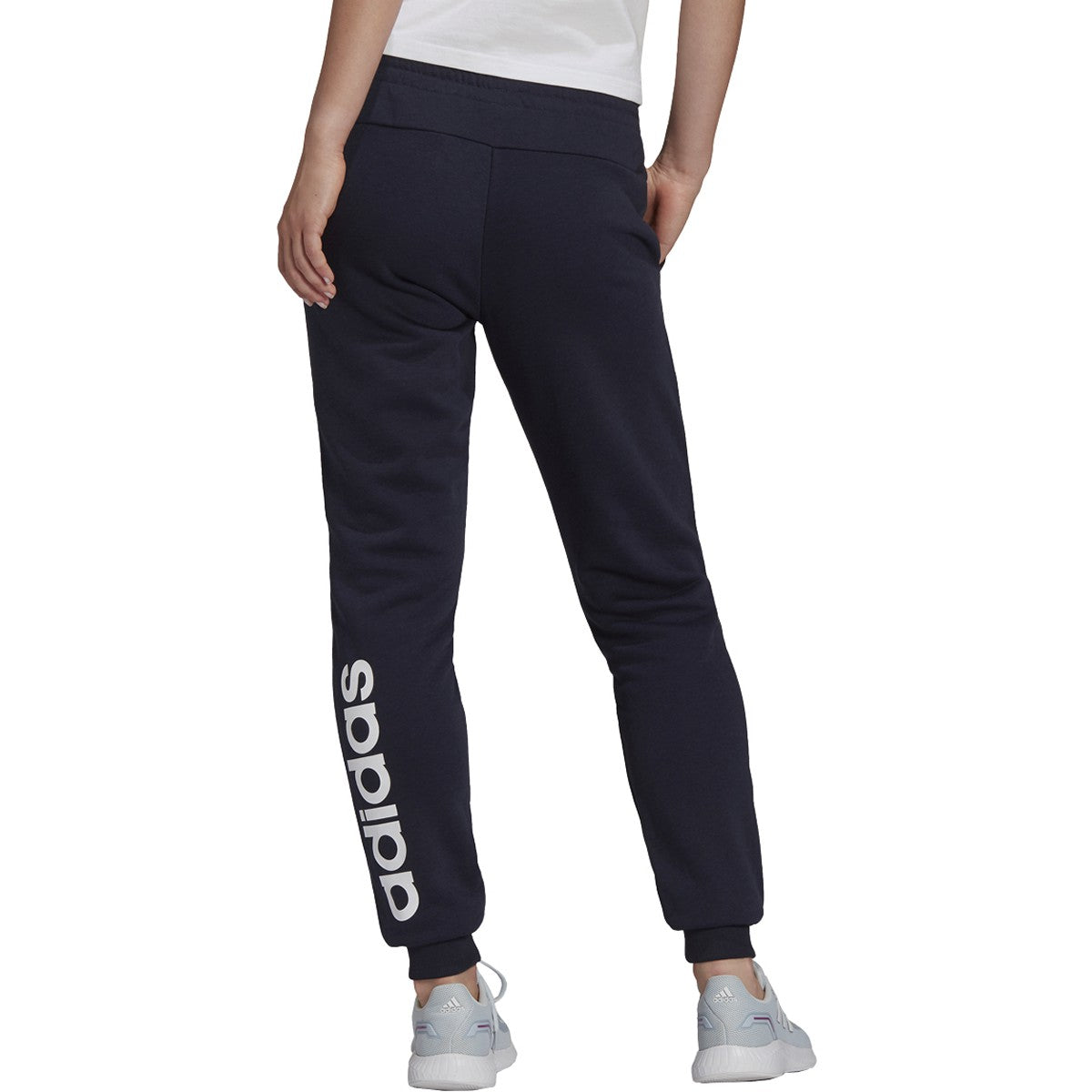 adidas Essentials Womens Slim Tapered Cuffed Pants