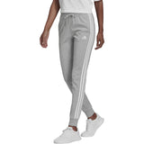 adidas Essentials Slim Tapered Cuffed 3-Stripes Pant - Womens Casual