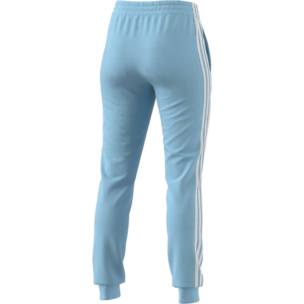adidas Essentials Slim Tapered Cuffed 3-Stripes Pant - Womens Casual