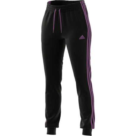 adidas Essentials Slim Tapered Cuffed 3-Stripes Pant - Womens Casual